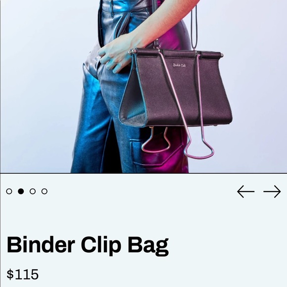 Studio Cult Bags Brand New Studio Cult Binder Clip Bag Poshmark